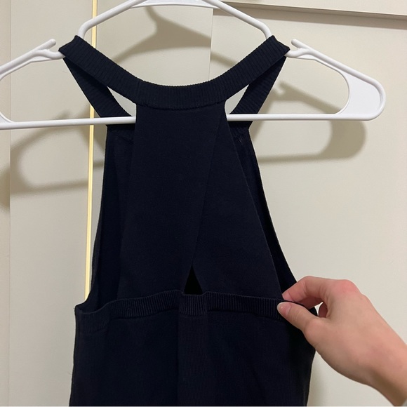 Loft High Neck Cross Back Tank - XS petite - Picture 4 of 4